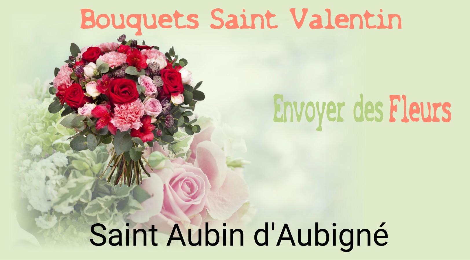 Roses de Saint-Valentin livrées à Saint-Aubin-d'Aubigné